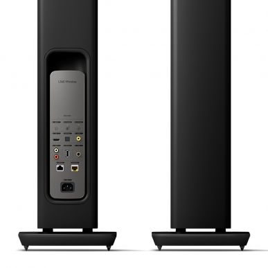 Активная напольная акустика KEF LS60 WIRELESS CARBON BLACK EU (SP4017BA) (Комплект)